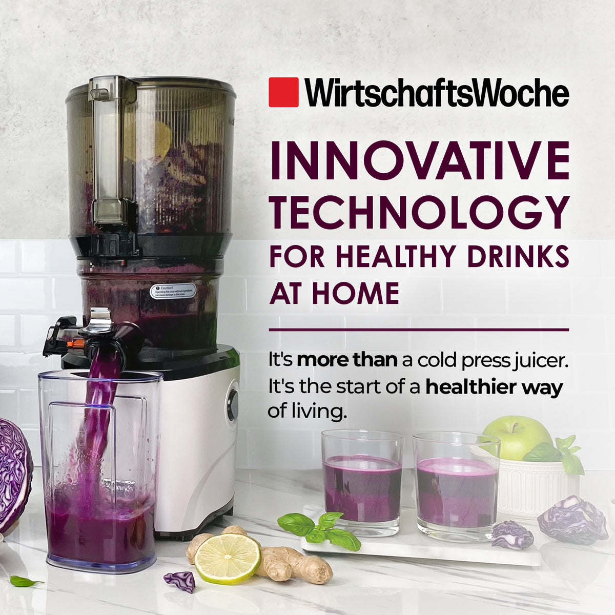 Kuvings AUTO10 – Innovative Technology for Healthy Drinks at Home