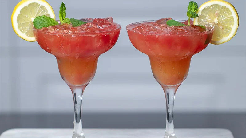 Watermelon Sunrise Mocktail
