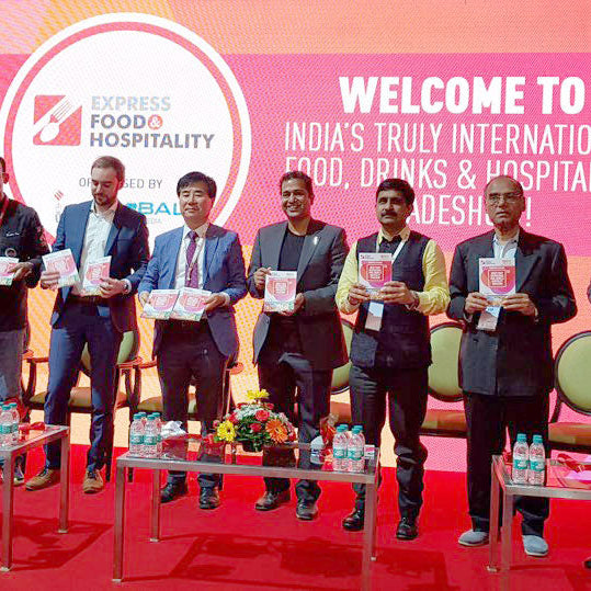 Kuvings Displays its IoT Smart Juicer at a Show in Mumbai, India