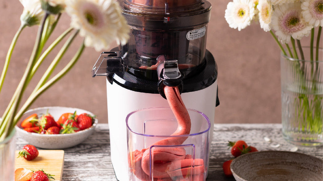 Strawberry Lemonade Sorbet