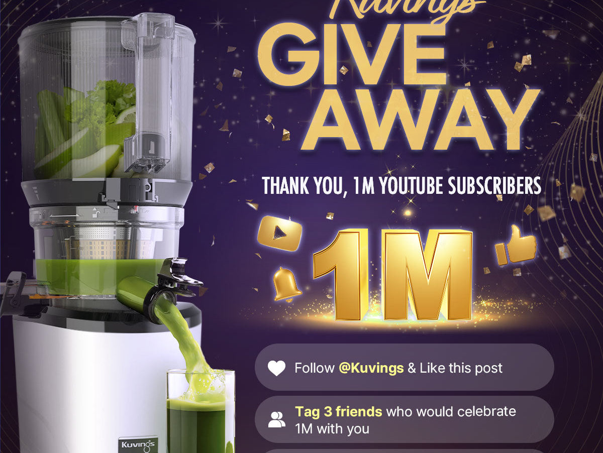 Kuvings Hosts Global Instagram Giveaway to Celebrate 1 Million YouTube Subscribers