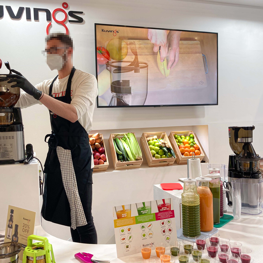 Kuvings showcased its commercial juicer at HORECA Greece 2022