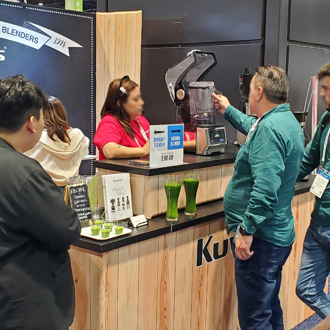 Kuvings Auto Vacuum Blender CB1000 at the NRA Show