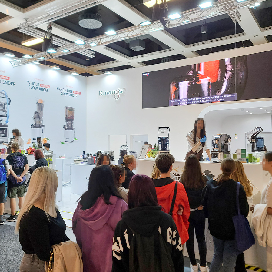 Kuvings showcased its new product at IFA 2022, Germany