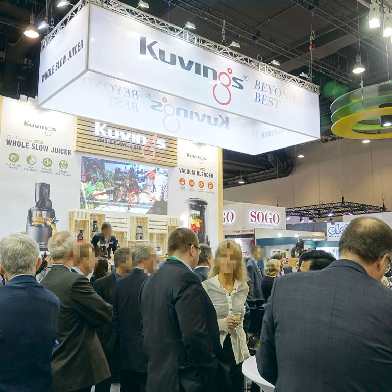 Kuvings Accelerates Expanding its Business into the European Market Through ‘2018 Ambiente’