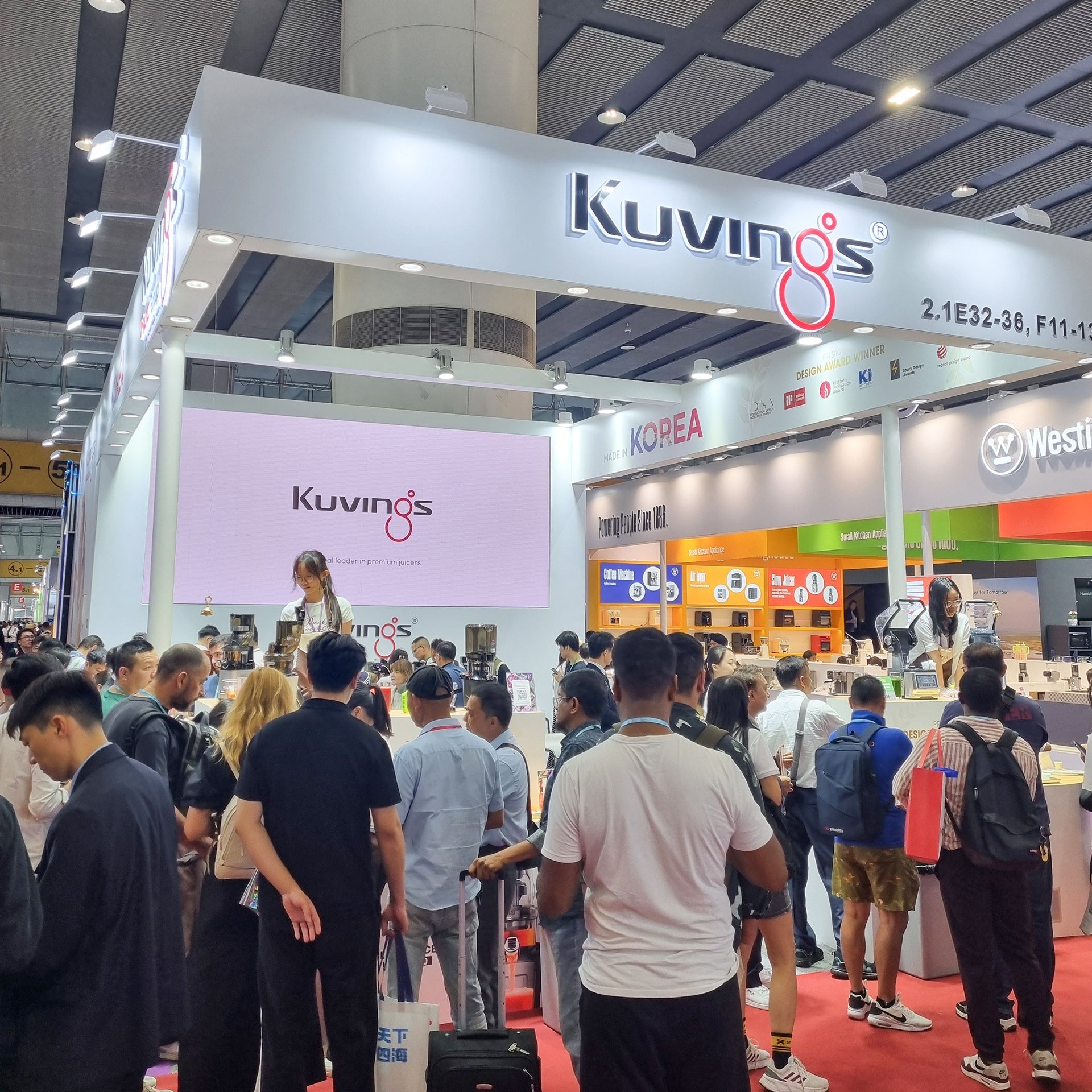 Kuvings Exhibits Its Latest Premium Appliances at the Canton Fair in China