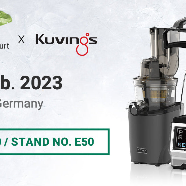 Kuvings is participating in the 2023 Ambiente Frankfurt in Germany from February 3rd to 7th.