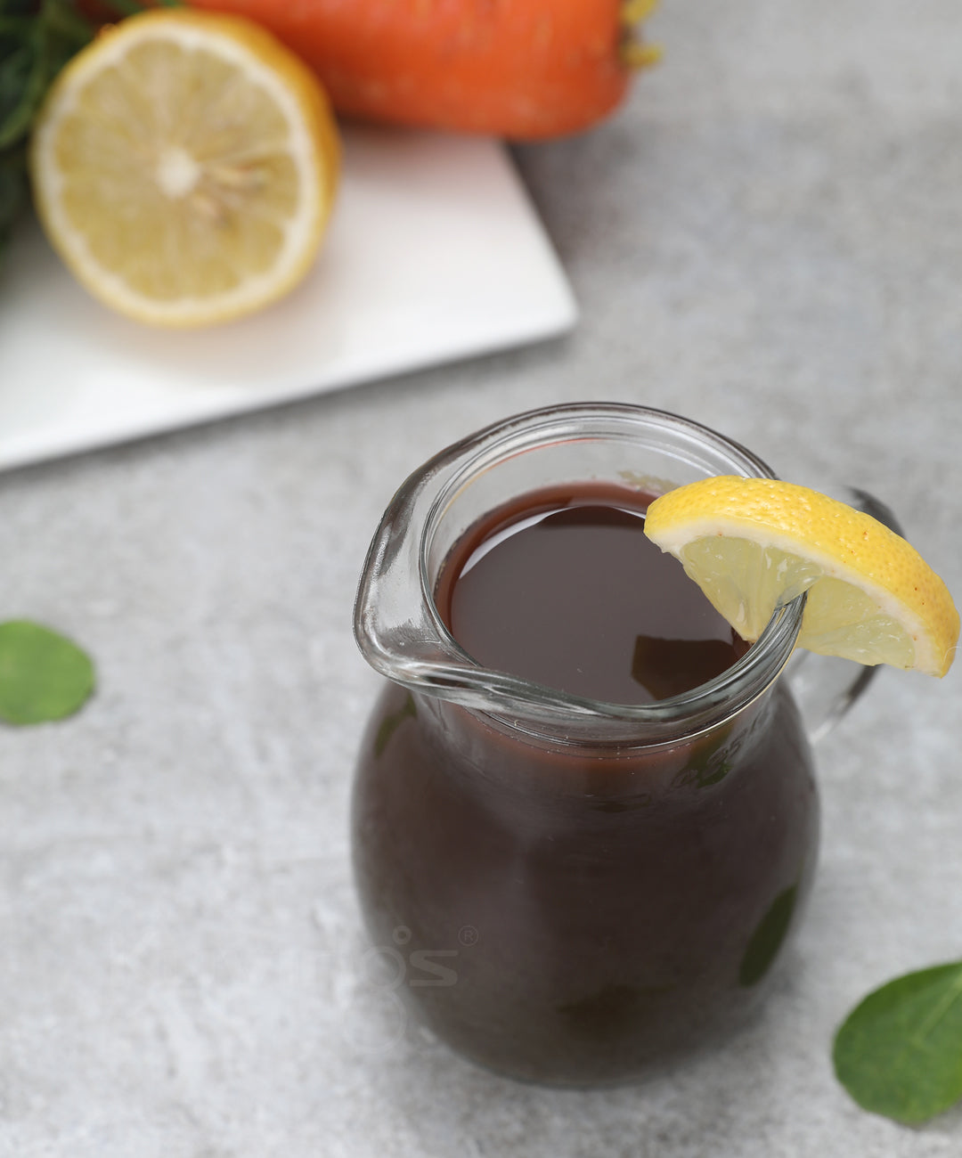 Chocolate-Colored Green Juice