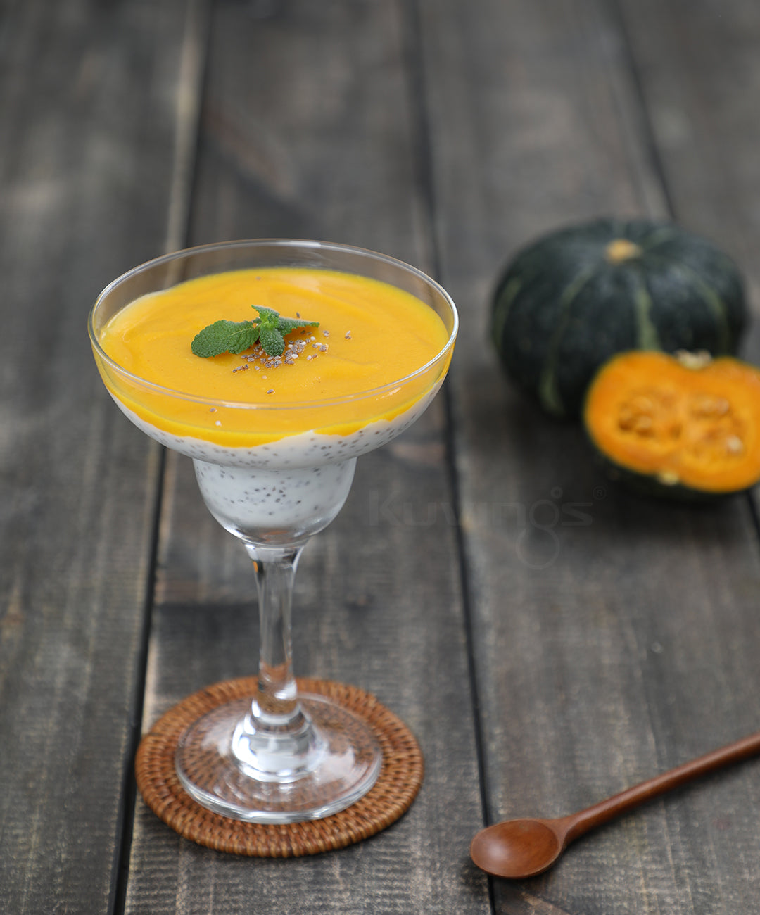 Yogurt Sweet Pumpkin Pudding