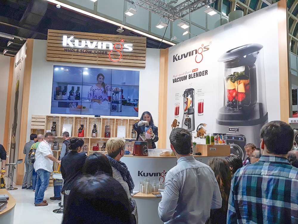 Home Appliance Kuvings Attends International Exhibitions, Making Success in Show Marketing