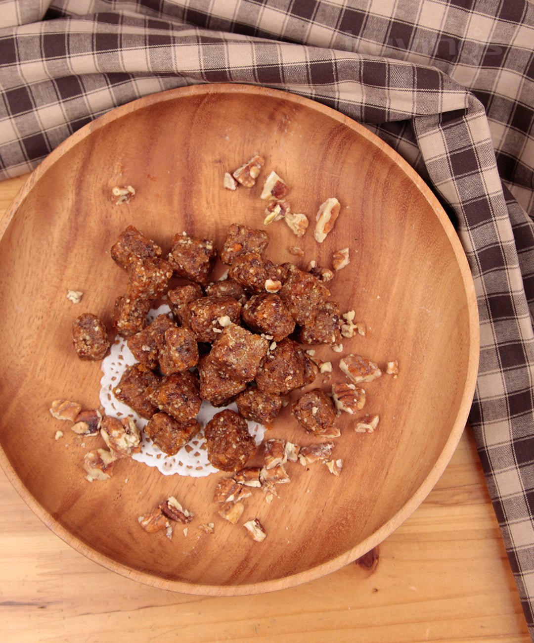 Dice-Shaped Maca Fudge