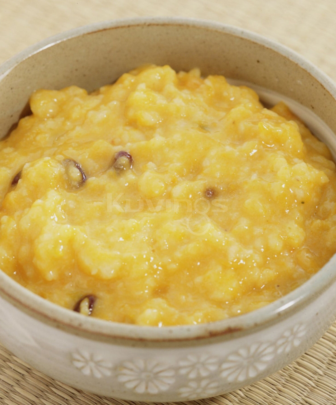White Mushroom and Sweet Potato Porridge