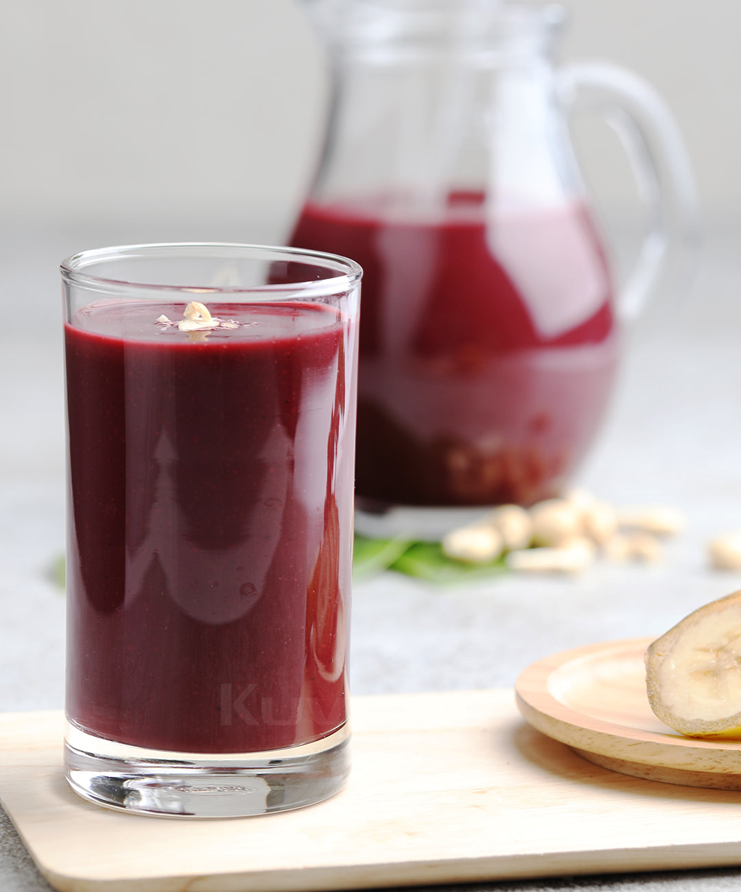 Blueberry and Banana Smoothie