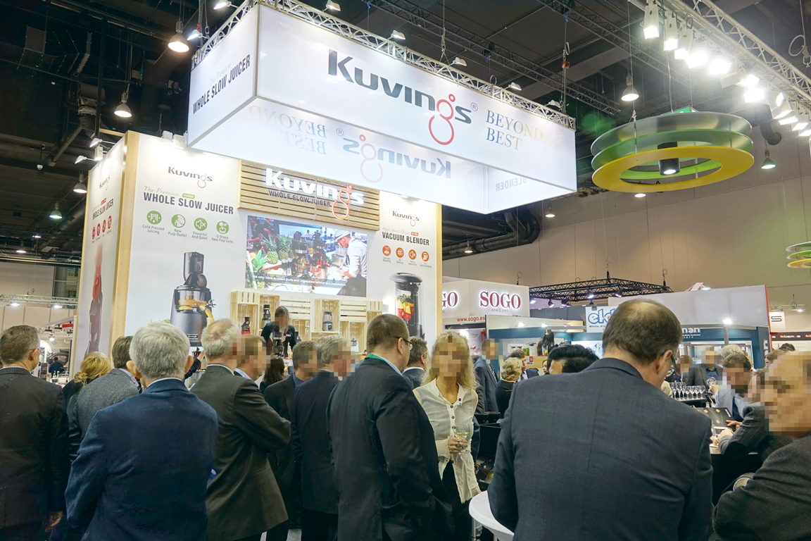 Kuvings Accelerates Expanding its Business into the European Market Through ‘2018 Ambiente’