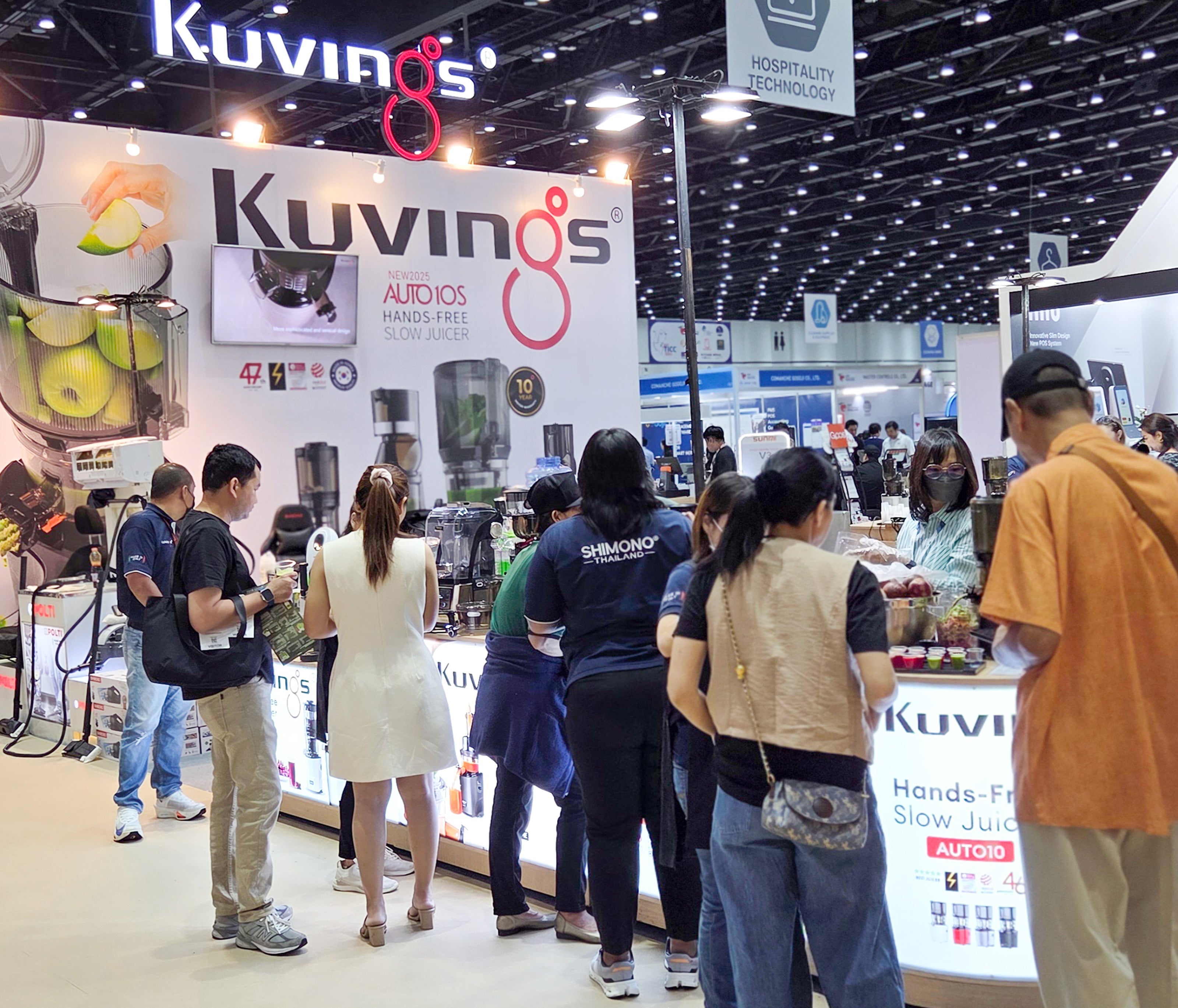 Spotlight on Kuvings Hands-Free Juicer Series at FHT 2025 in Thailand